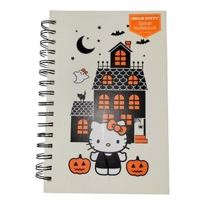 Hello Kitty Haunted House Halloween 160 Page Spiral Notebook